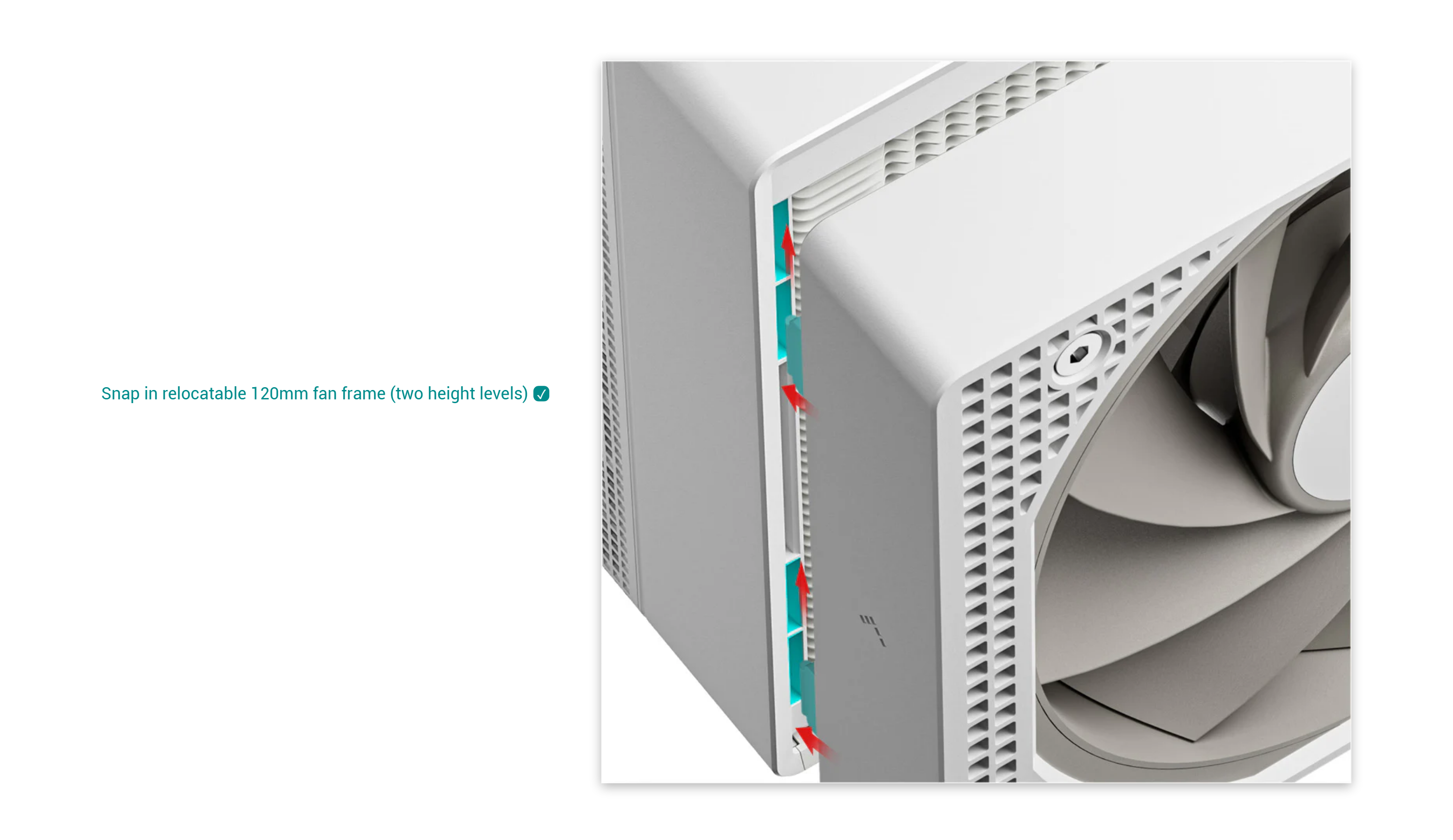 A large marketing image providing additional information about the product DeepCool Assassin IV CPU Cooler - White - Additional alt info not provided